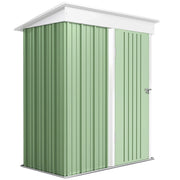 Casetta Attrezzi in Acciaio ¨C Zephmum ¨C Verde 161x95x163/181cm
