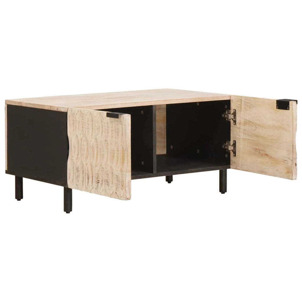 Tavolino da salotto Bianco 80 x 50 x 40 cm 4017869