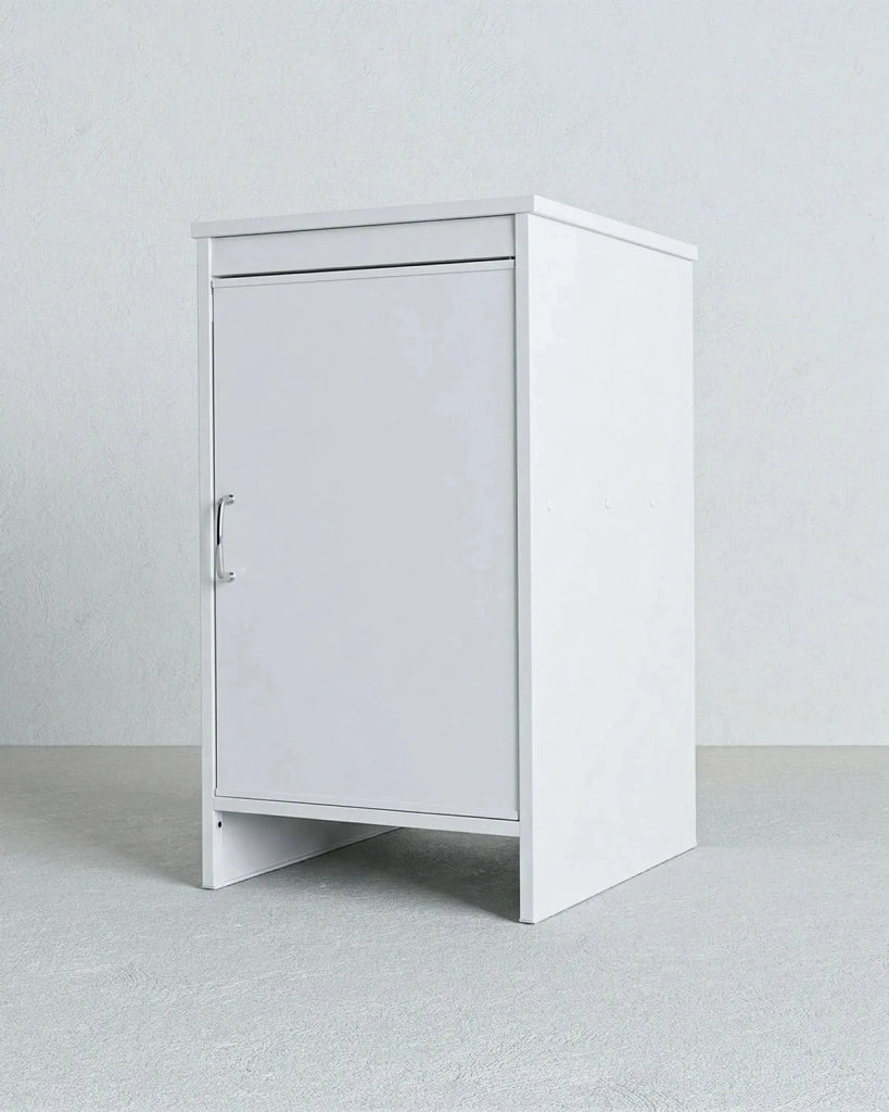 Base Lavanderia NEXA BASE 45 – Mobile in PVC con Ripiano Interno – 45x50x85 cm Bianco_
