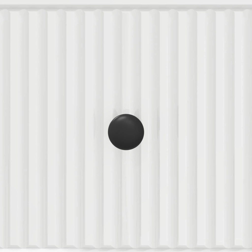 Mobile con Cassetti Bianco Lucido 33 x 34,5 x 90 cm 893929