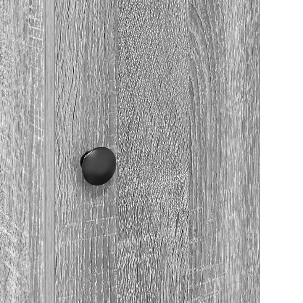 Mobile da Bagno con Portarotolo Grigio Sonoma 20,5x22x72 cm 858520