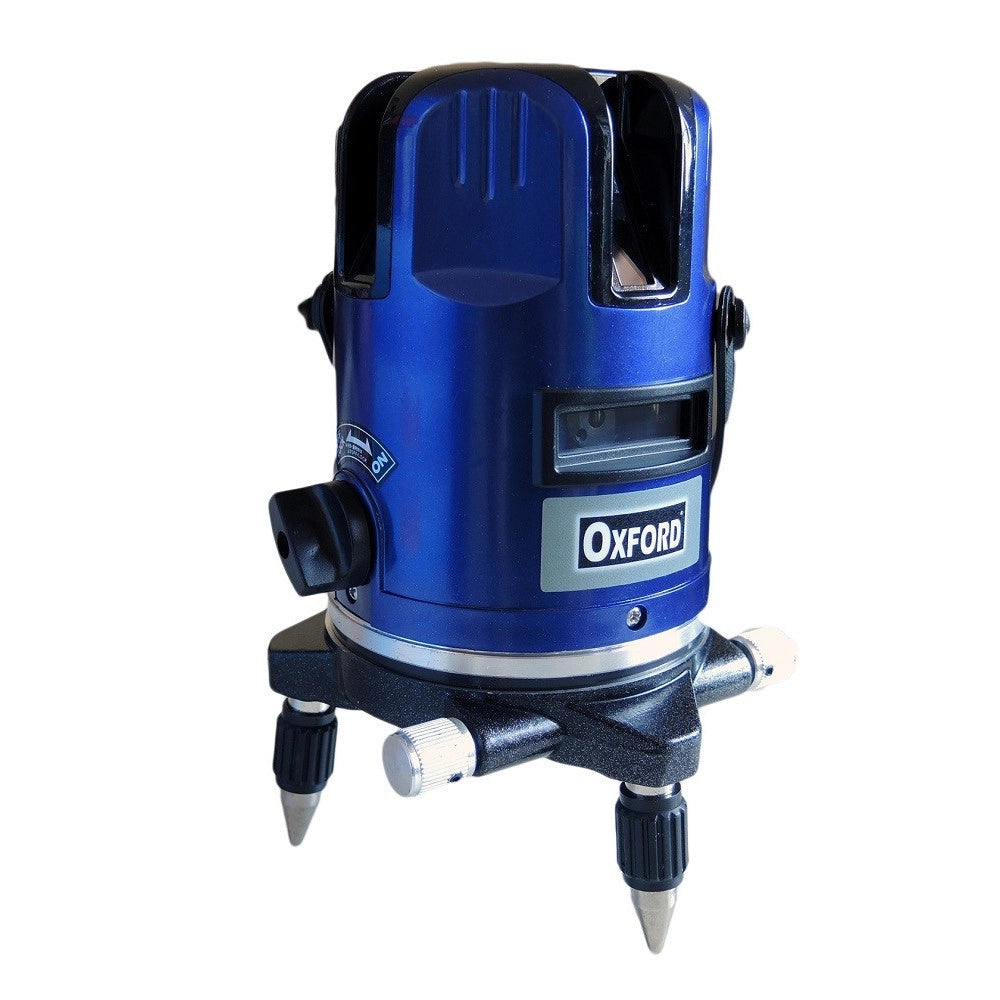 Trade Shop - Livella Laser Tracciatore Autolivellante 360º Rotazione Bolla Digitale 5 Linee -