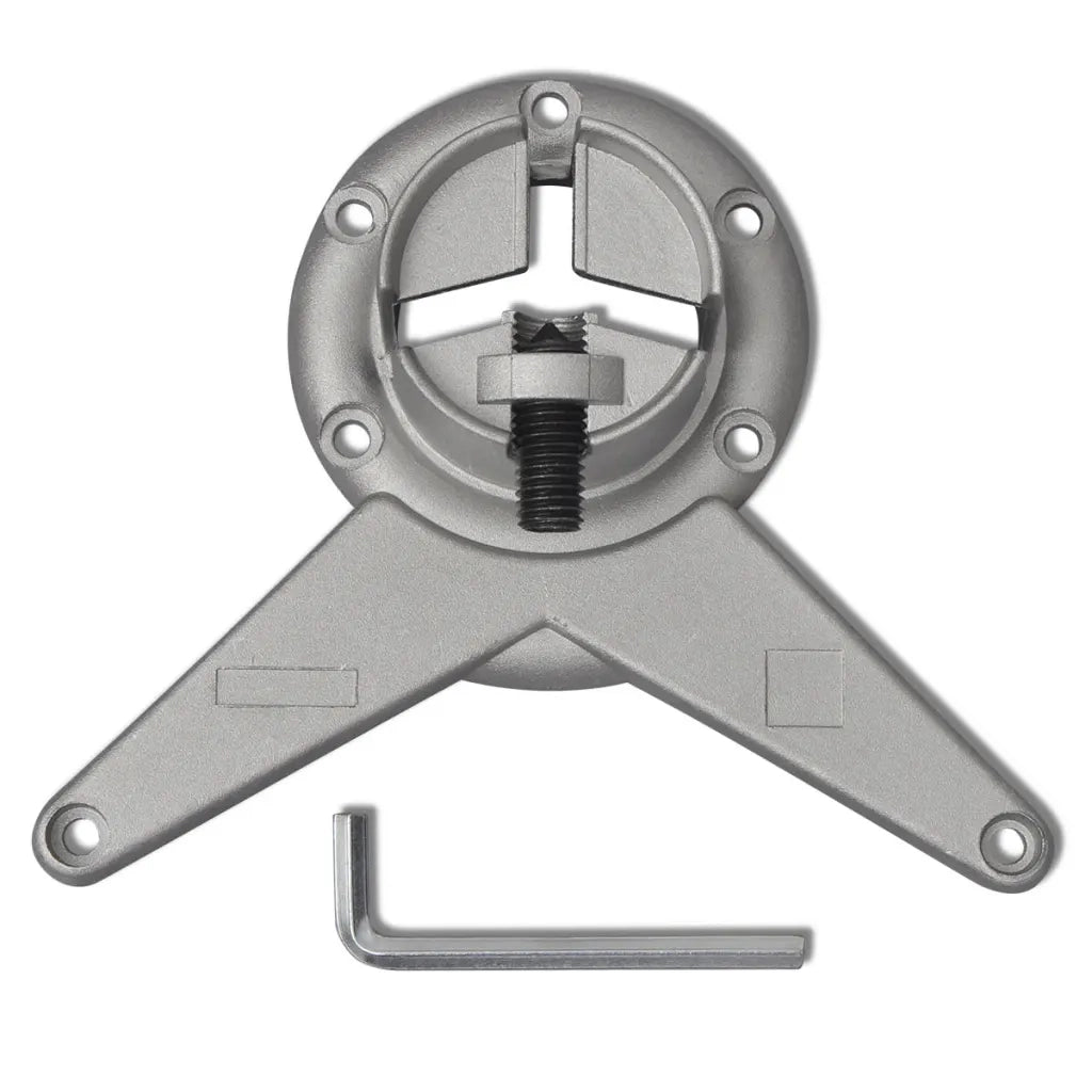 Set 4 gambe cromate per tavolo regolabili in altezza 710 mm 242133
