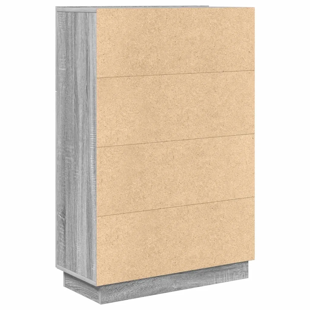 Scrivania Grigio Sonoma Legno ingegnerizzato 869487