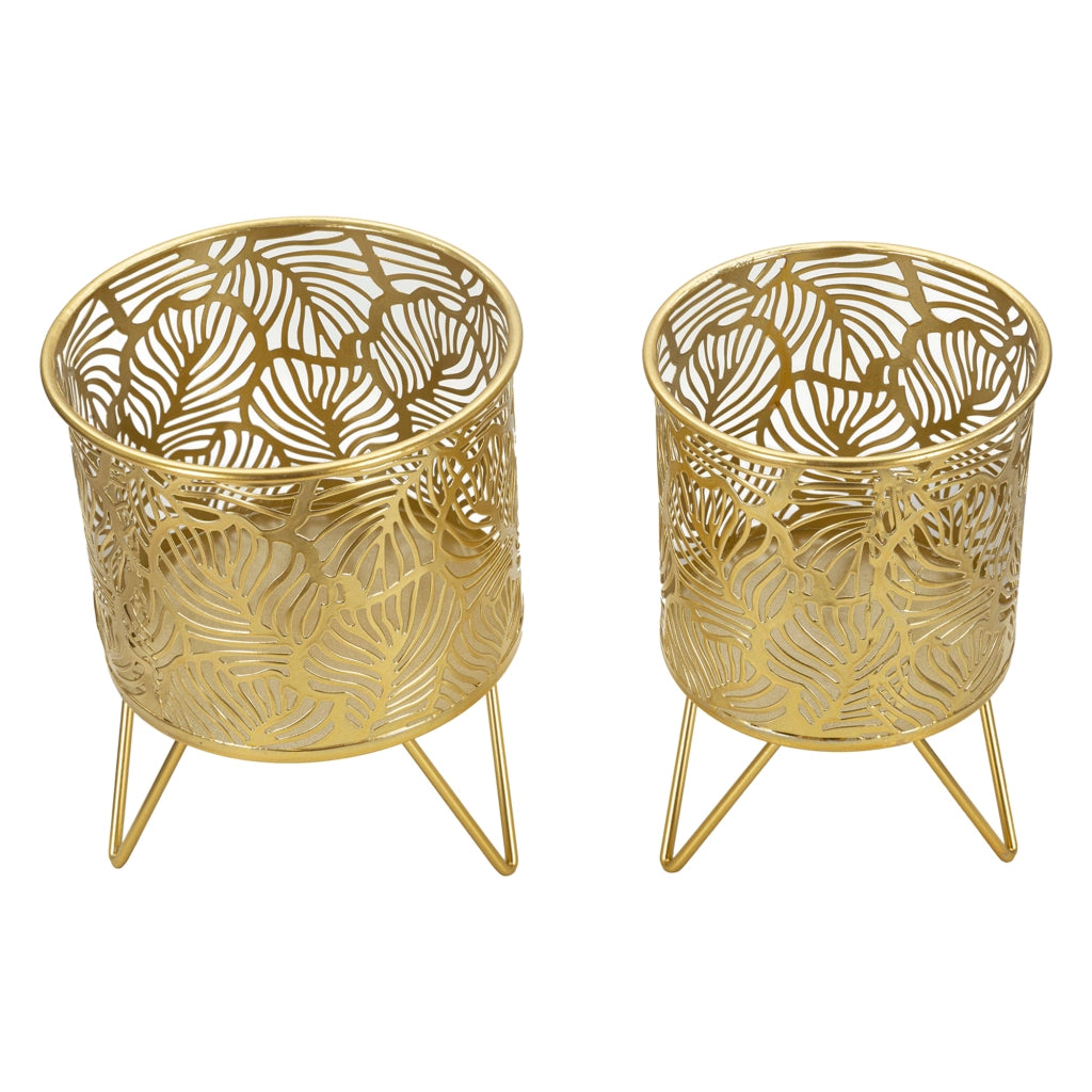 Aitut, Vaso set 2 Vasi, Portavasi Rimovibili, oro
