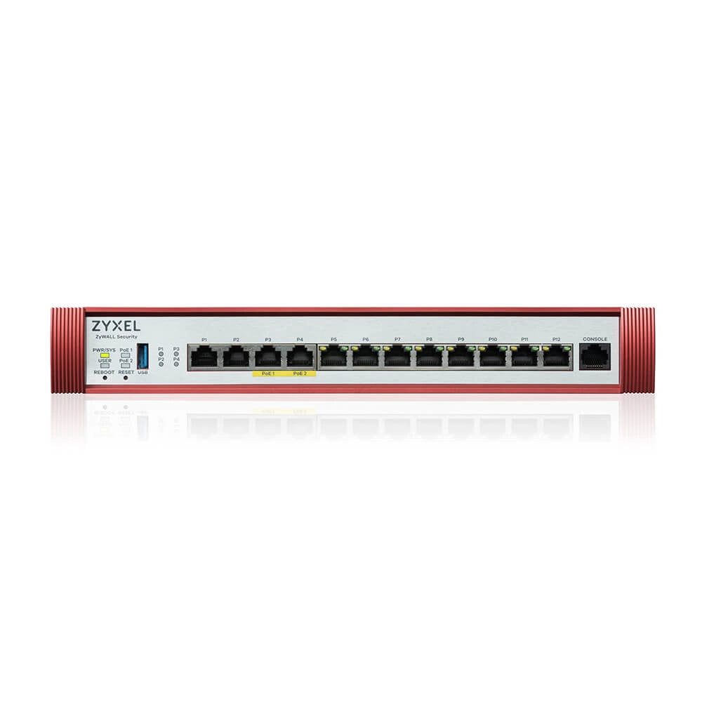 Zyxel usg flex 500h firewall (hardware) 10 gbit/s - USGFLEX500H-EU0101F