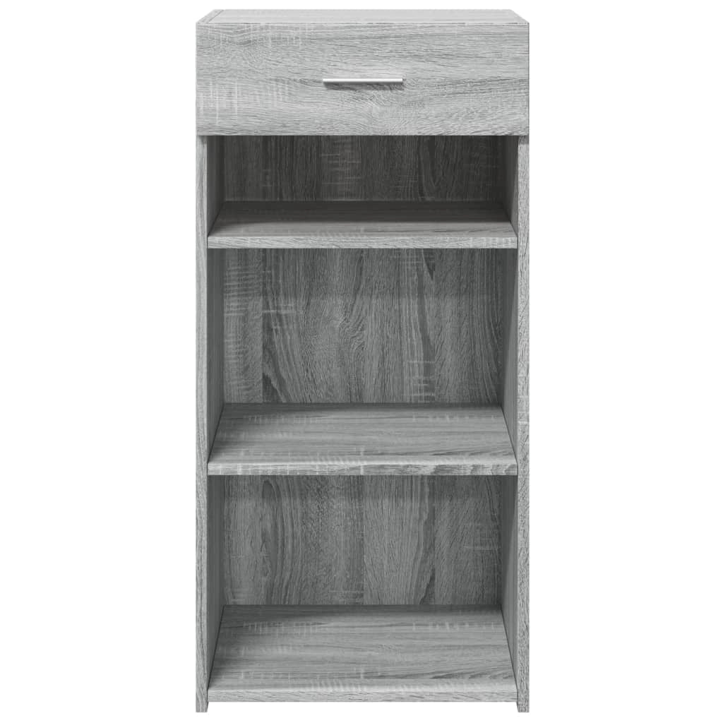 Buffet credenza cassettiera mobiletto mobile contenitore organizer cucina soggiorno Sonoma 45 x 42,5 x 93 cm legno ingegnerizzato grigio 02_0036368