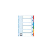 Cf20 intercalar carton 6 tcolors a4 - 100192