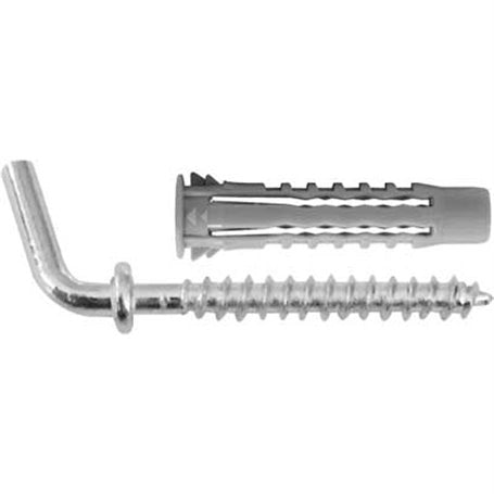 TASSELLO CON GANCIO CORTO NC Ø 6 - 4,5x35 mm - CONF. 10 PEZZI - TECFI