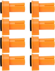 Accessori di fissaggio per tavolo da lavoro 8-delig - Materiale in nylon resistente - Supporti antiscivolo in EVA - Accessori essenziali per jig - Progetti di lavorazione del legno - Dimensioni 20 mm - Viti per legno
