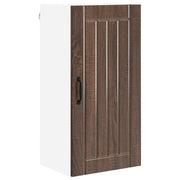 Pensile da cucina | Armadietto a muro LUCCA Rovere Marrone 40 x 31 x 80 cm