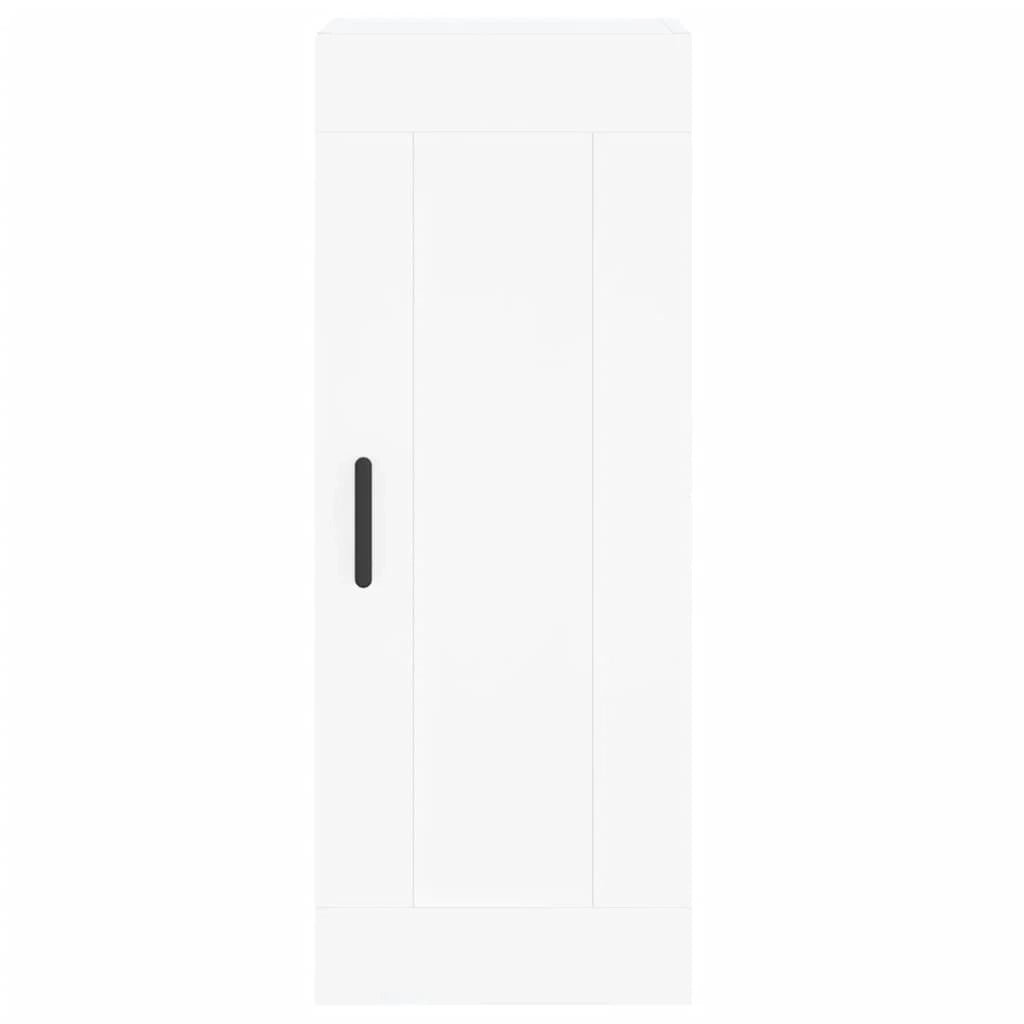 Buffet credenza cassettiera mobiletto mobile contenitore organizer cucina soggiorno salotto alto 34,5 x 34 x 180 cm legno ingegnerizzato bianco 02_0032348