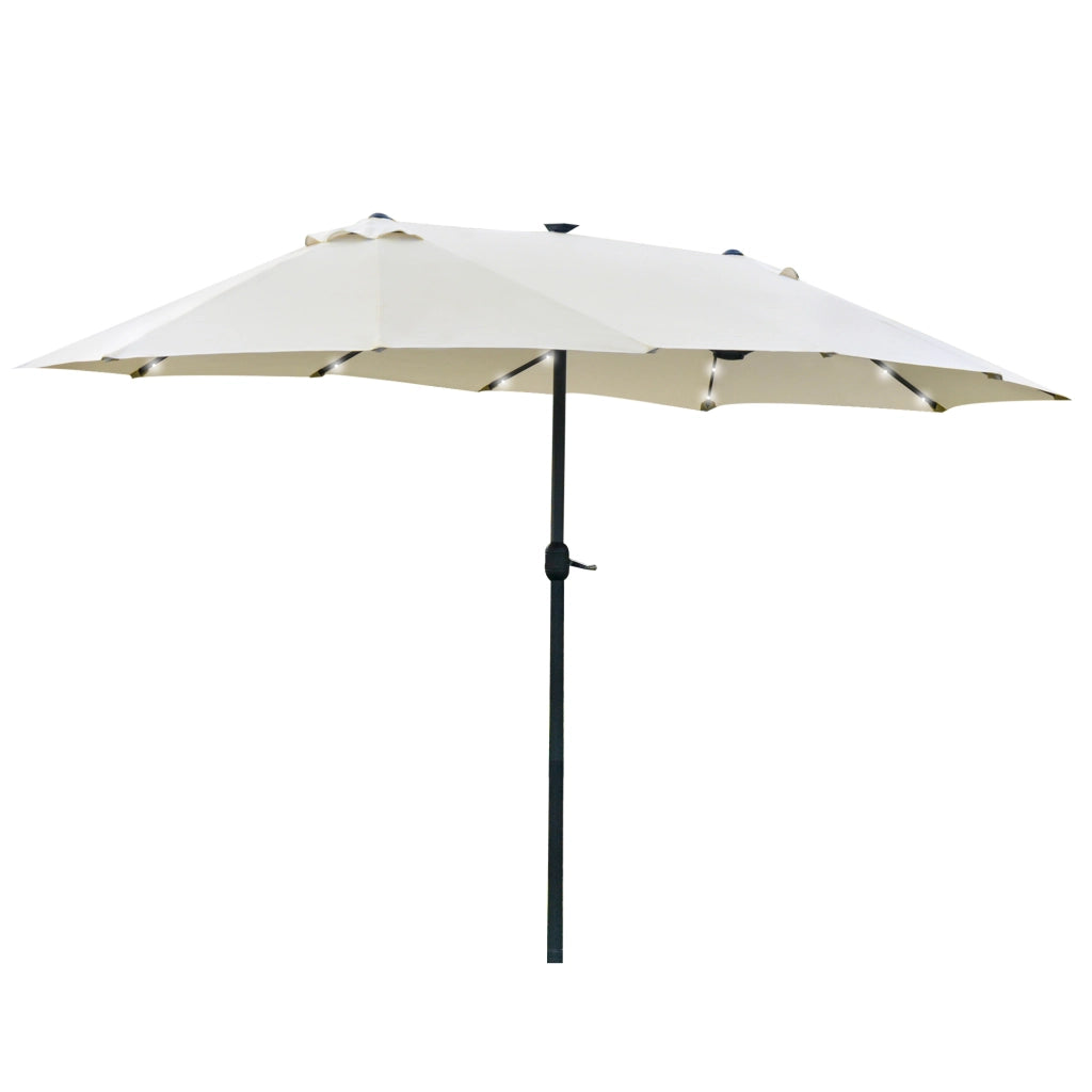 Ombrellone Ovalle ¨C zephmum ¨C 440x256 cm crema