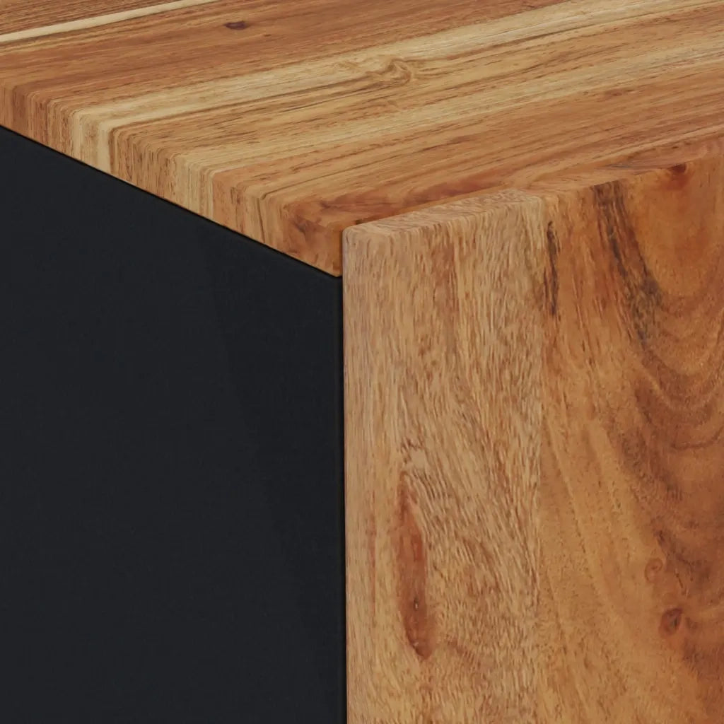 Credenze 3 pz in Legno Massello di Acacia 3143639