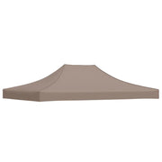 Tetto per Tendone per Feste 4x3 m Grigio Talpa 270 g/mÂ² cod mxl 66633