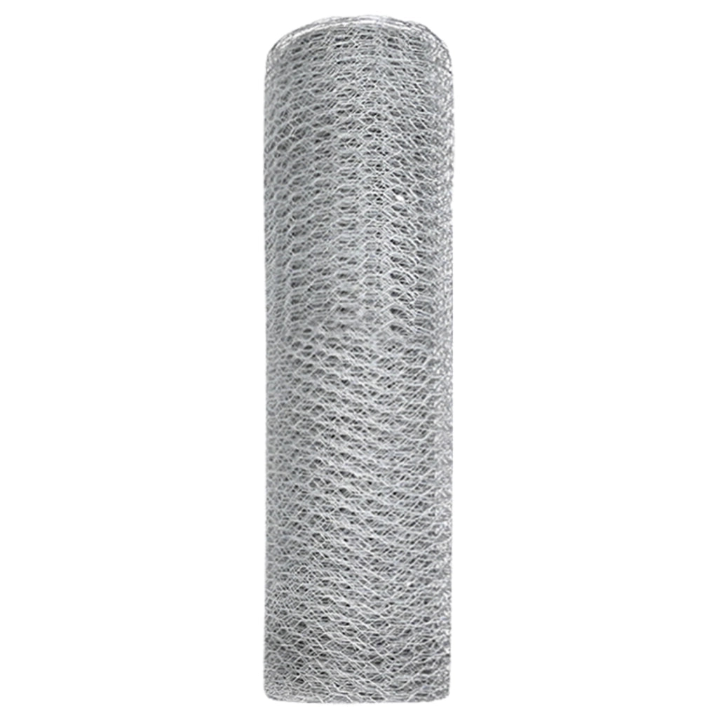 Recinzione Esagonale 0.5x50 m Acciaio Galvanizzato