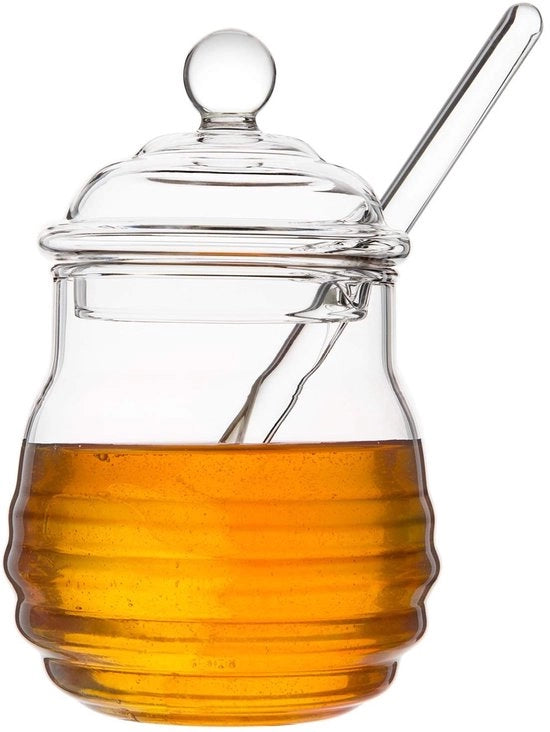 Piatto per Honing con Limone in Vetro con Pennello per Honing