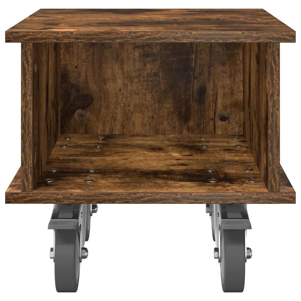 Supporto TV 37 x 35 x 35 cm Rovere fumé Legno ingegnerizzato 891052