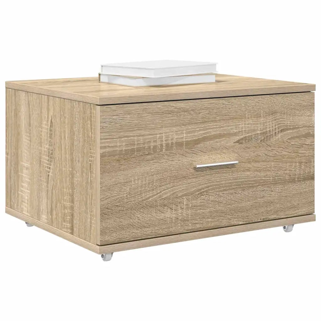 Mobile con Cassetti con ruota Rovere Sonoma 55 x 45 x 31 cm 869308