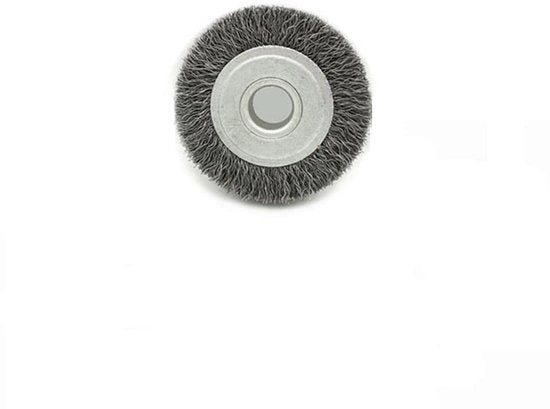 Setaccio Rotativo per Metallo - Diametro Esterno 75mm - Diametro Foro 13mm - Per Pulizia Superfici Metalliche - Alta Efficienza - Setola in Acciaio
