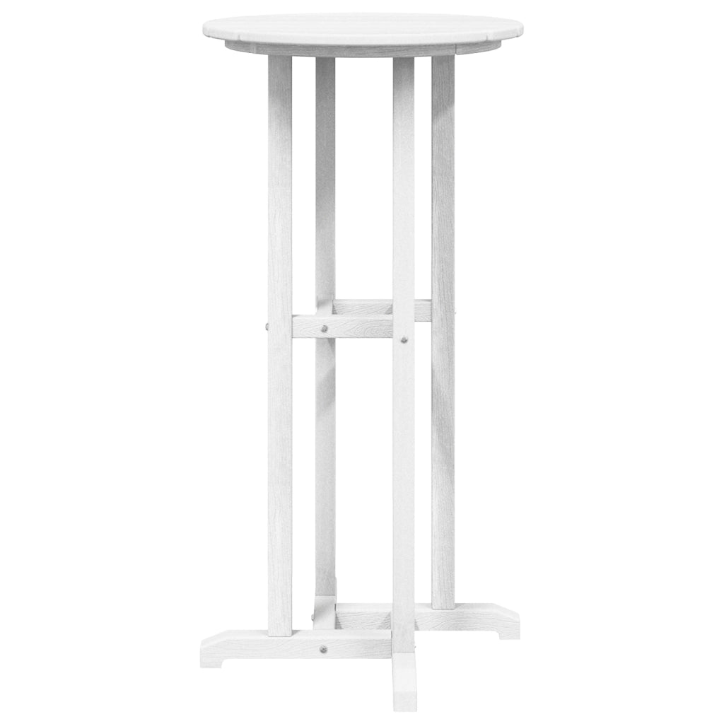 Tavolo da Bar Bianco 55x55x107 cm HDPE