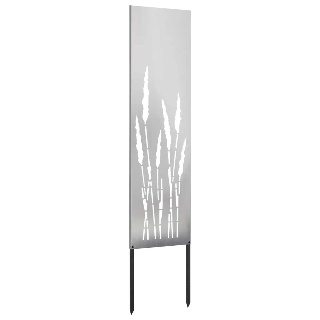 Schermo per privacy in giardino Traforo Argento 32 x 140 cm 876242