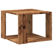 Tavolino da salotto | Tavolino da caff¨¨ | Tavolino da Soggiorno Legno Vecchio 40x40x30 cm Legno Multistrato