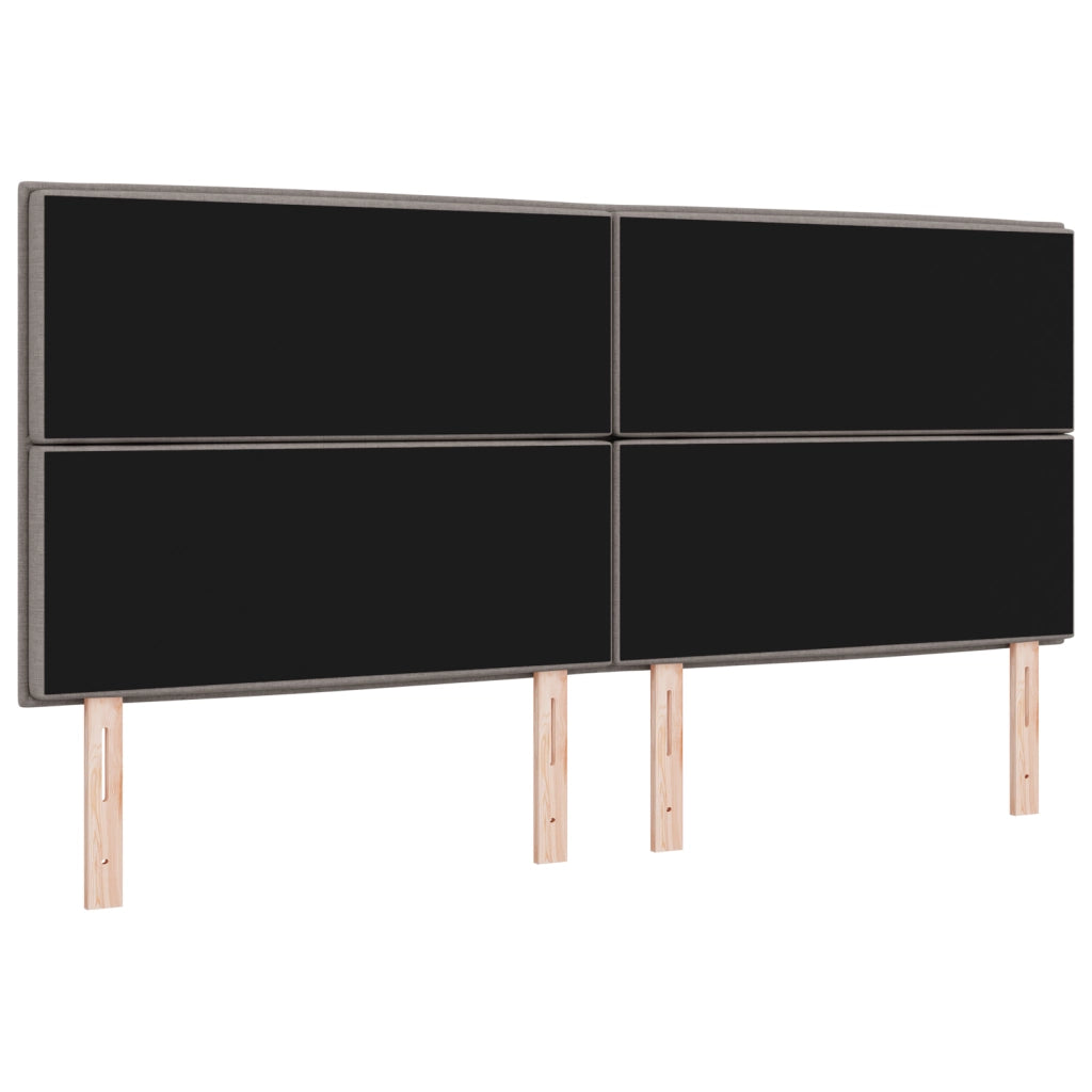 Testata LED Design Lines Tortora 200 cm Tessuto