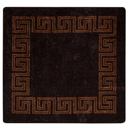 Runner in Moquette | Runner Tappeto MARSA Nero 100 x 100 cm Poliestere e PVC