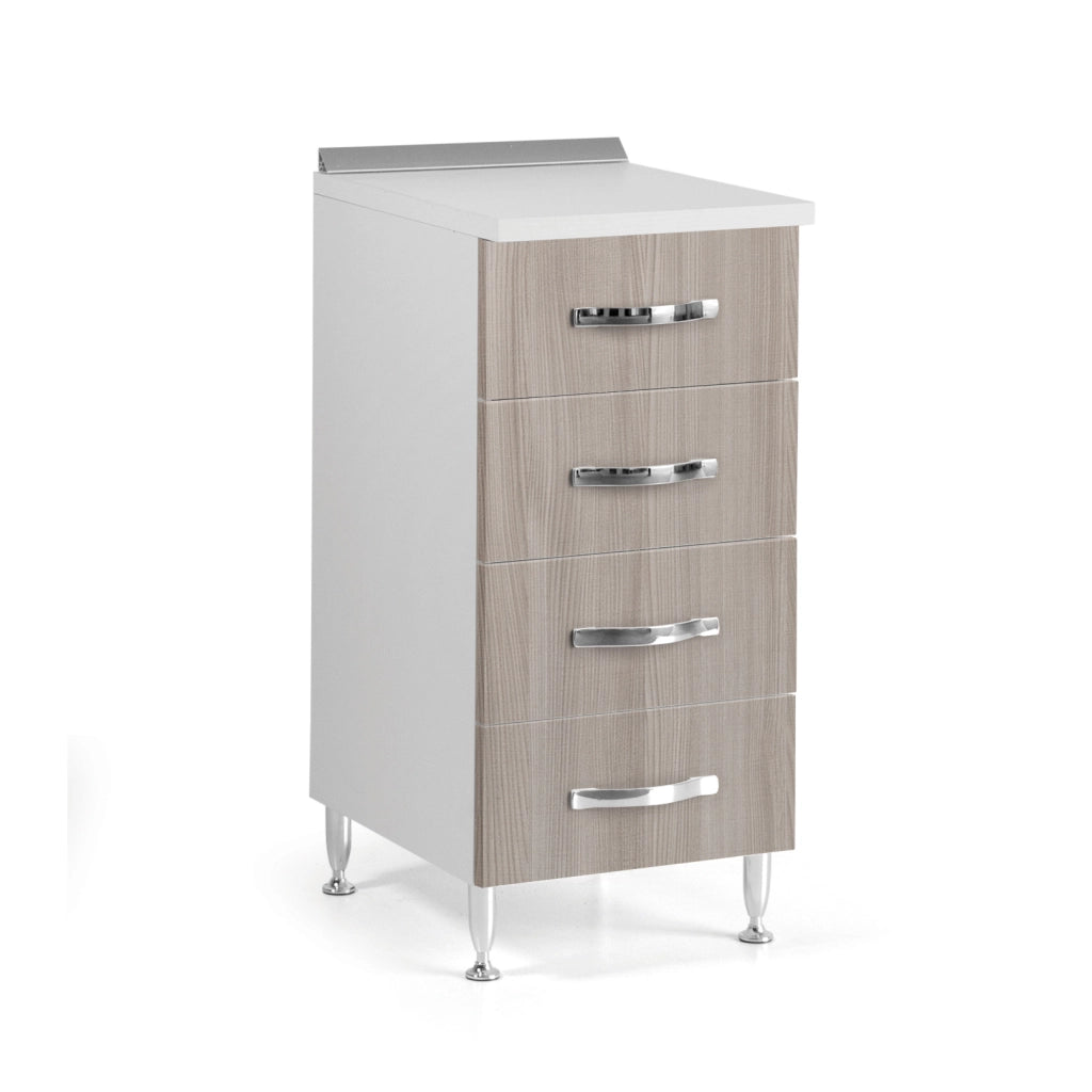 CASSETTIERA 40X50XH85CM BIANCO OLMO