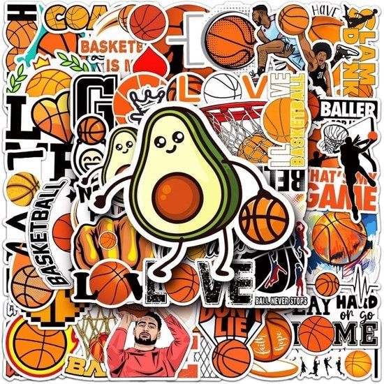 Etichette PVC 50 pezzi - Etichette acqua resistente - Etichette DIY - Etichette graffiti - Etichette cartoon - Dimensioni 5,5-8,5 cm - Etichette decorativi