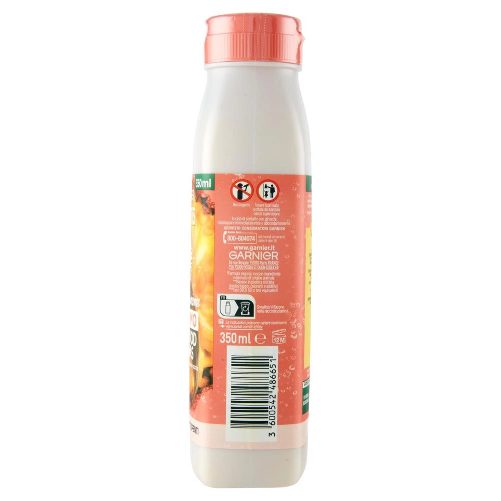 GARNIER FRUCTIS BALSAMO HAIR FOOD ANANAS PER CAPELLI LUNGHI E SPENTI 350 ML CON ANANAS