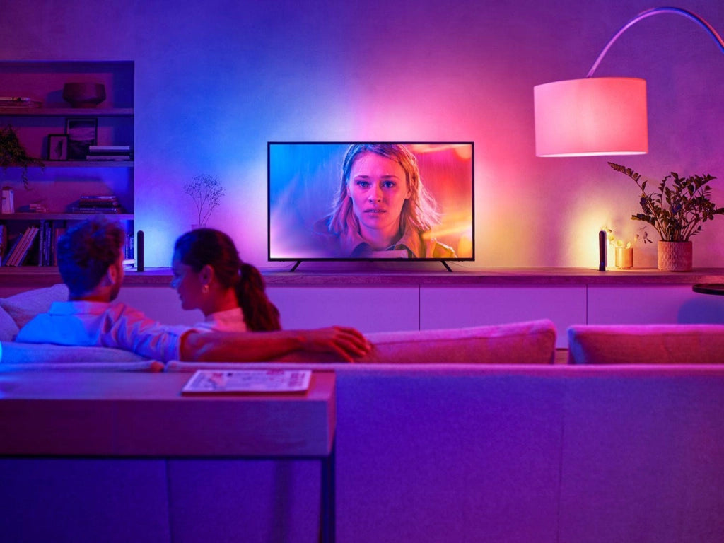 Philips 8718699784751 Hue White and Color Ambiance Gradient Lightstrip Striscia LED intelligente 20 W 1100 lm Bluetooth Zigbee colore Nero