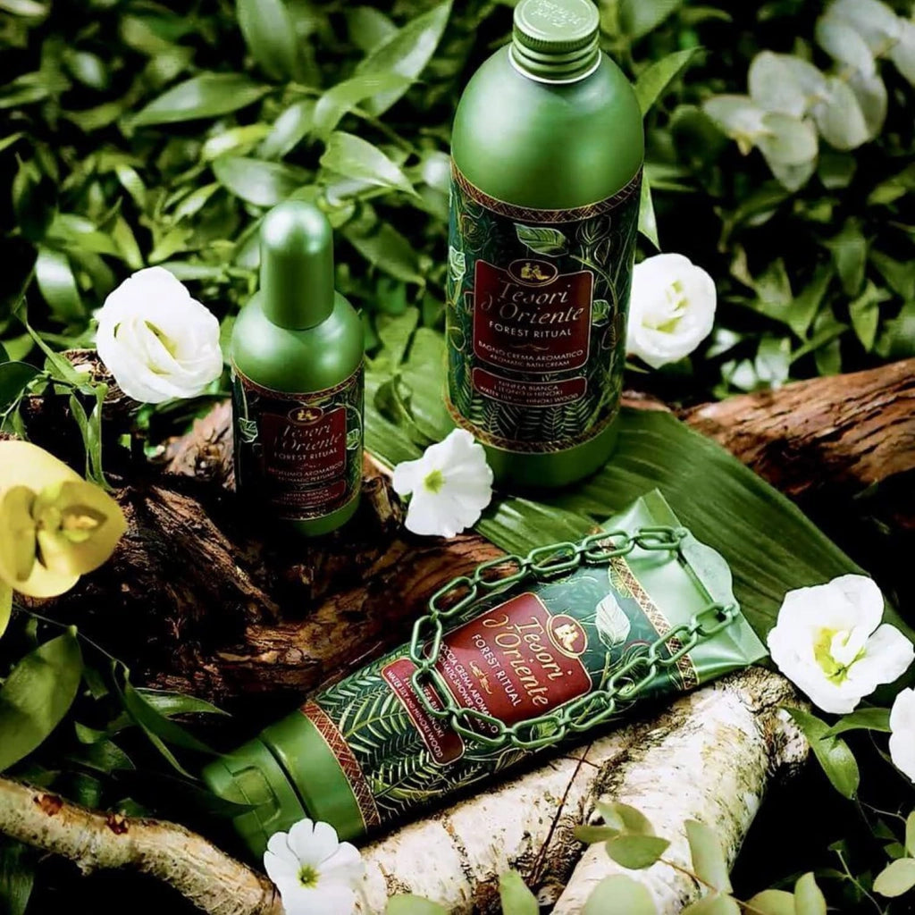 TESORI D'ORIENTE FOREST THERAPY BAGNO CREMA AROMATICO NINFEA BIANCA 500 ML