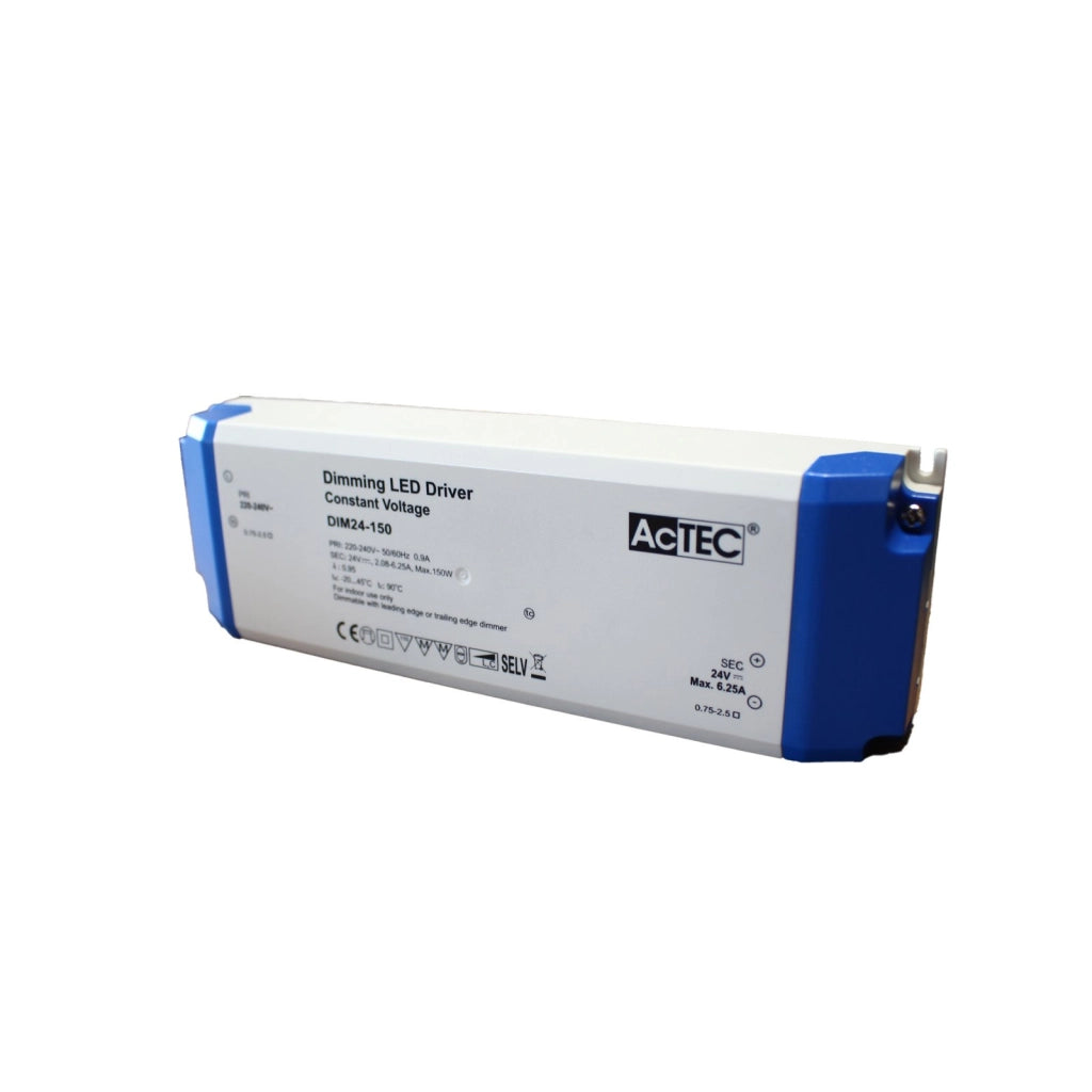 Alimentatore Dimmerabile Con Triac Dimmer Taglio di Fase DC 24V 100W Per Striscia Led 24V DIM24-150