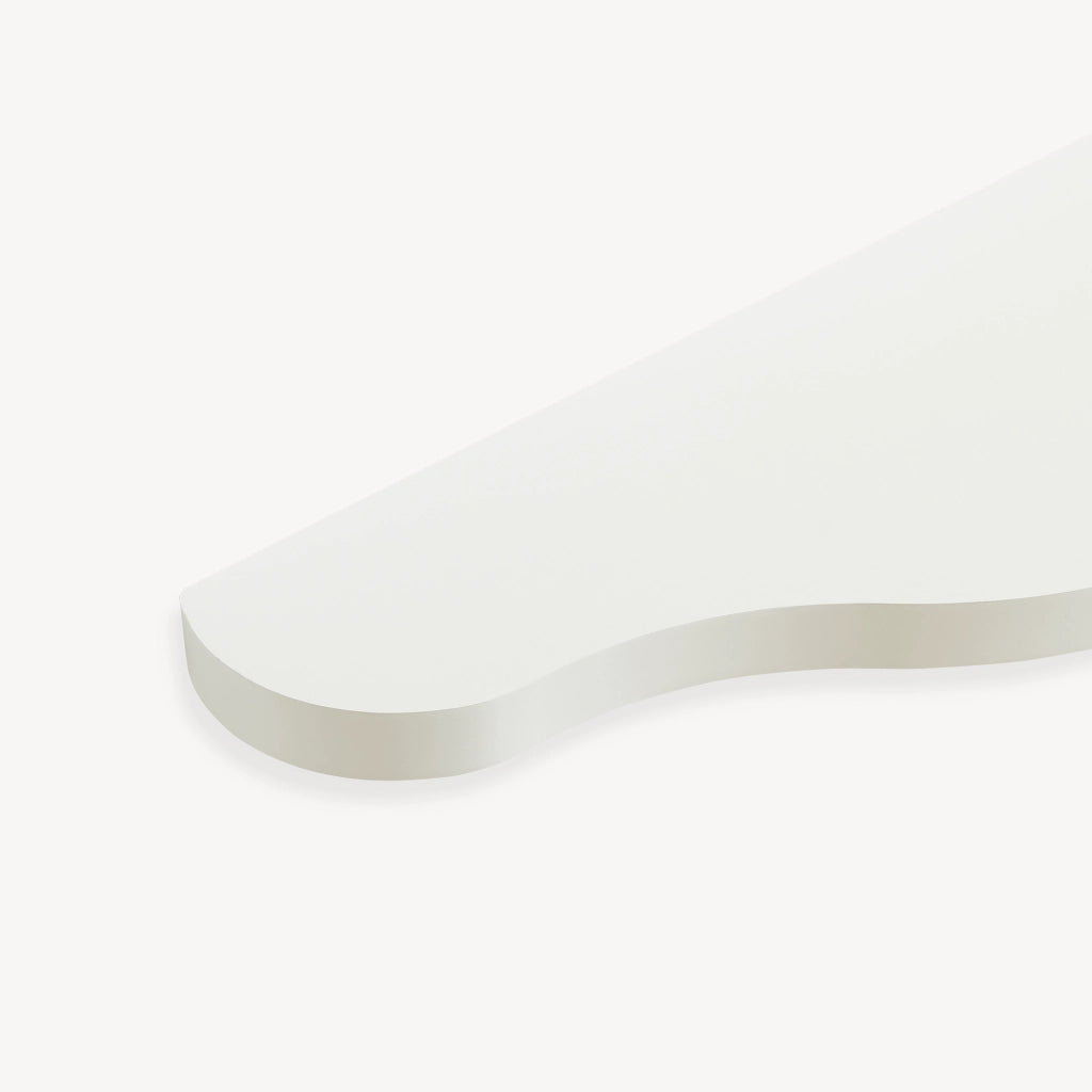 Set di 2 Mensole da Parete Sirlstalo per Cameretta 57 x 19 x 3 cm - Bianco [en.casa]
