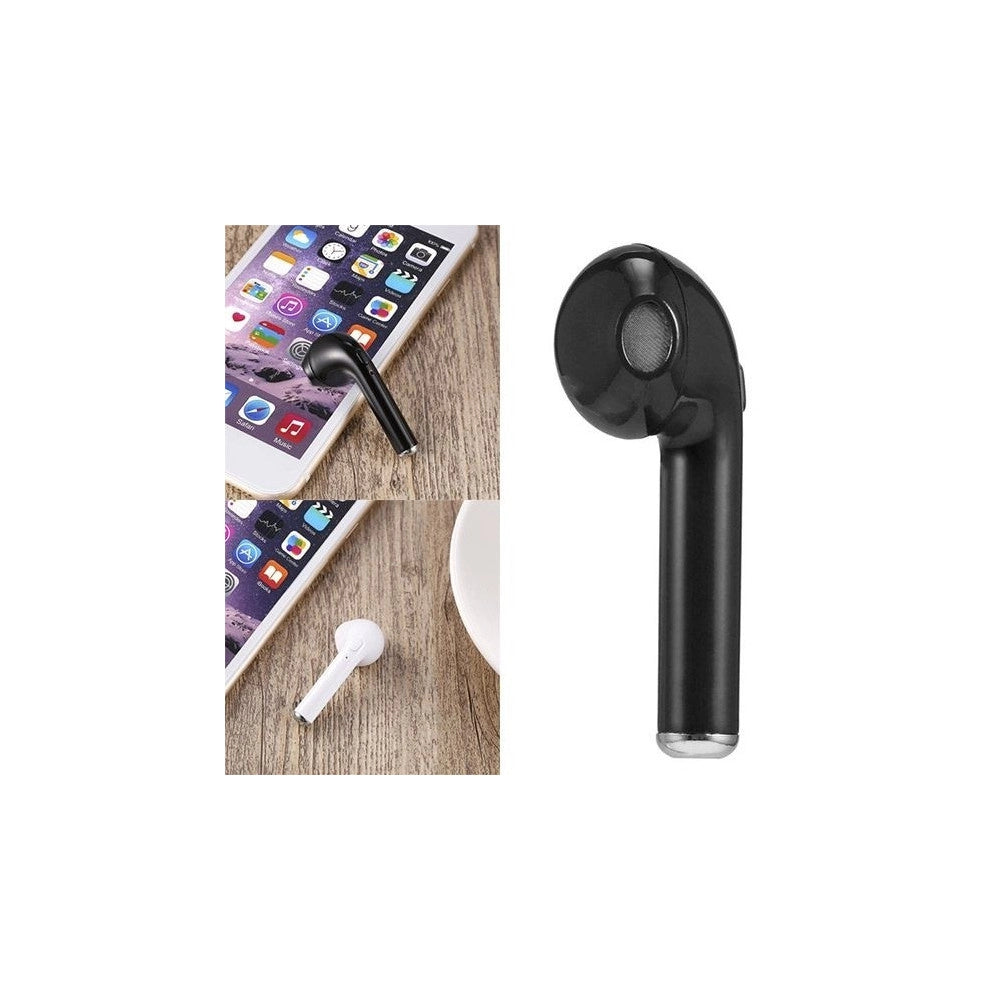 Trade Shop - Auricolare Singolo Hbq-i7r Bluetooth V4.1+edr Per Android Ios Cuffie Sport -