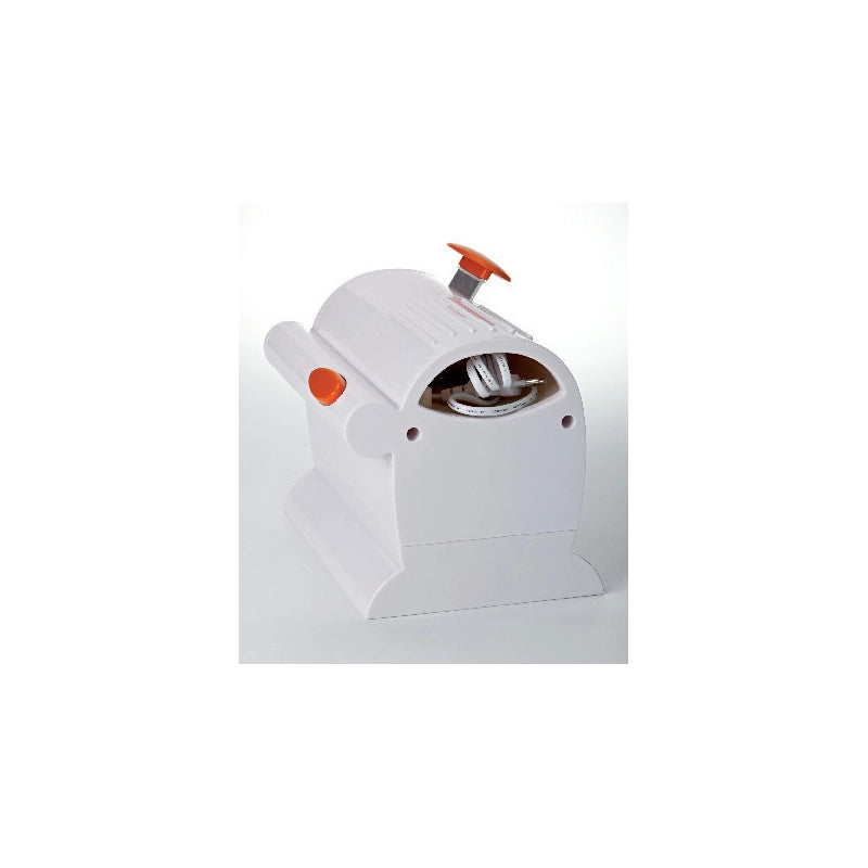 Grattugia elettrica con rullo extra-large in Acciaio Inox, 120W, contenitore estraibile - Arancione