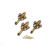 GANCIO P/QUADRO GIGLIO 47 MM BRONZO BL 3 PZ- DIESSE- 12,0 confezione