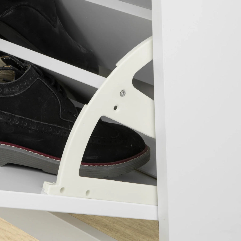 Mobili per Scarpe Serie Scarpiere 1 anta 1 cuscino 75x24x51cm bianco FSR82-L-W