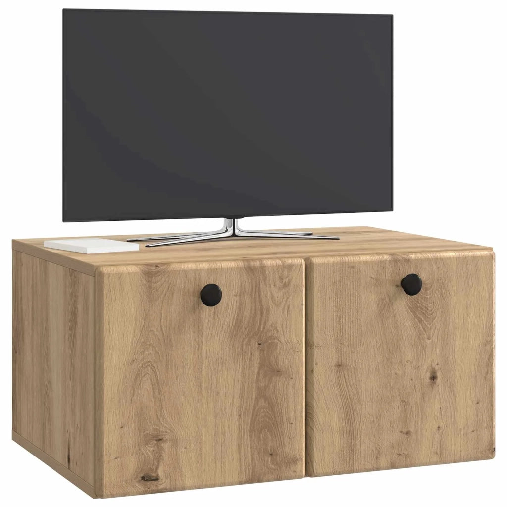 Mobile Porta TV da Muro 59,5 x 41 x 30 cm Rovere Artigianale 899194