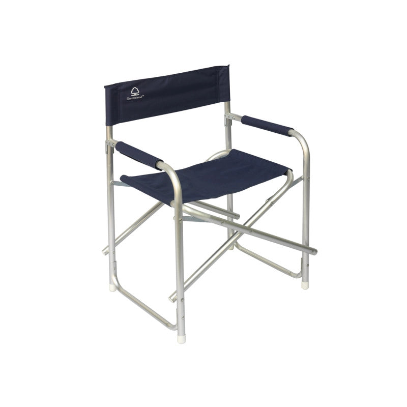 Set di 6 Sedie regista pieghevoli MOIA in alluminio blu