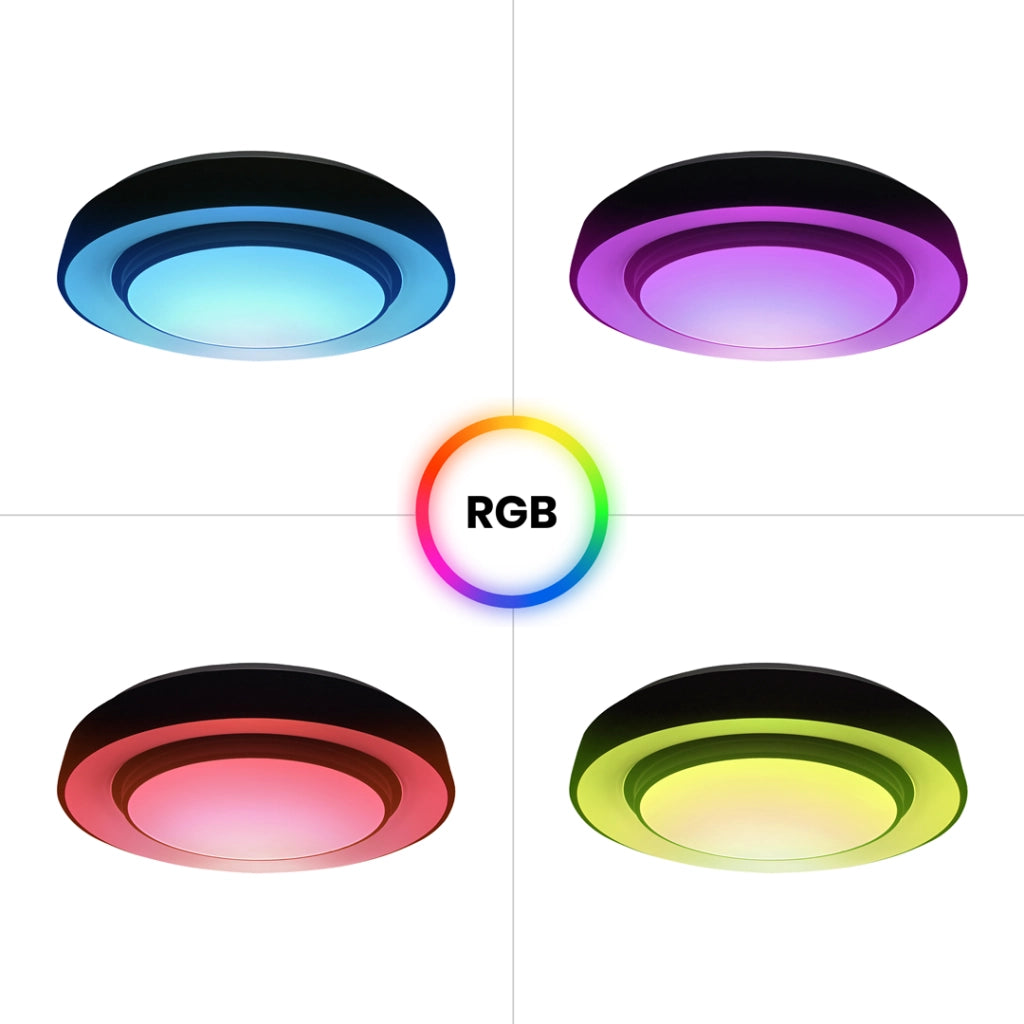 Plafoniera LED Milagro Naomi 24W 38cm RGB telecomando