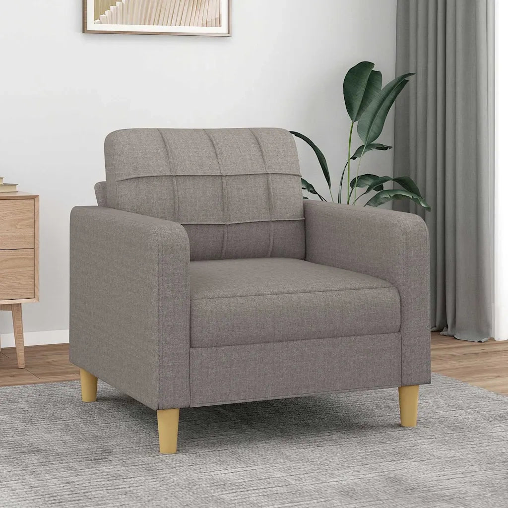 Divano Sedia-Poltrona Tortora 60 cm in Tessuto 169158