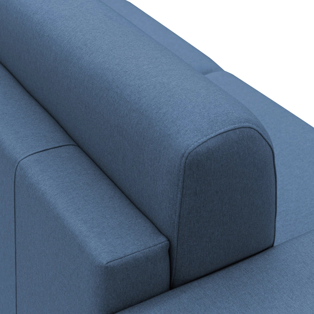 Chris Divano letto matrimoniale tessuto impermeabile 166 cm blu
