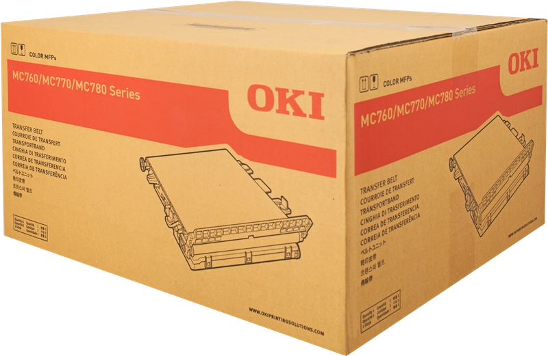 ORIGINAL OKI unità di trasferimento 45381102 MC760/770/780 ~60000 Seiten cinghia di trasferimento
