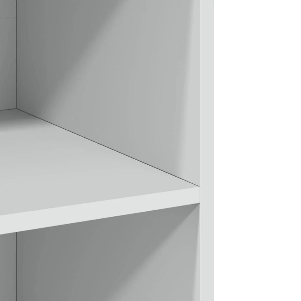 Buffet credenza cassettiera armadio mobile contenitore organizer cucina soggiorno salotto alto 70 x 41 x 185 cm legno ingegnerizzato bianco 02_0032764