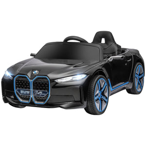 Macchina Elettrica per Bambini 12V con Licenza BMW I4 Nera