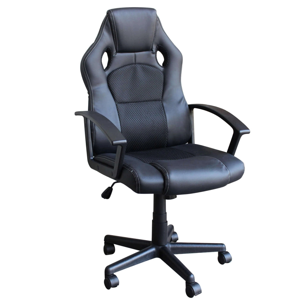 Poltrona da Gaming reclinabile in Poliuretano cm 61x65x114 - FORGE