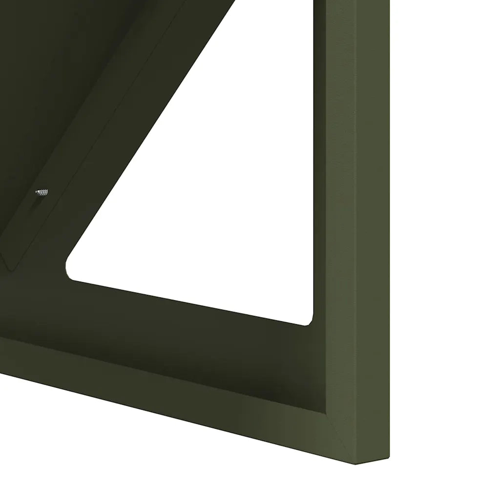 Abbeveratoio per bestiame Verde oliva 108 x 50 x 28 cm CFW2663232